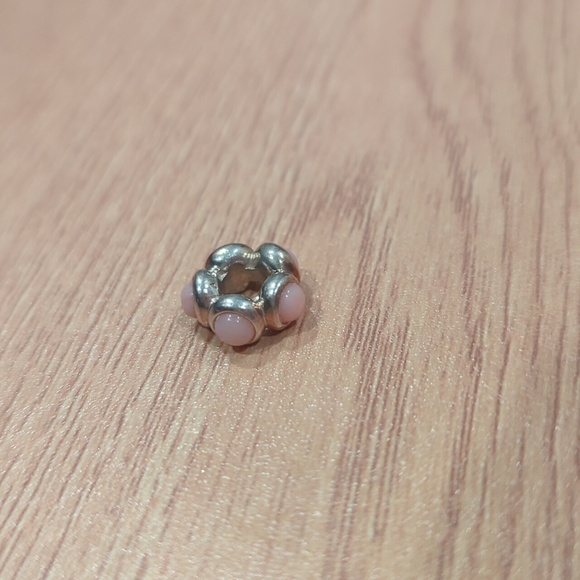 Pandora Jewelry Pink Separator Pandora Charm For Bracelet Poshmark